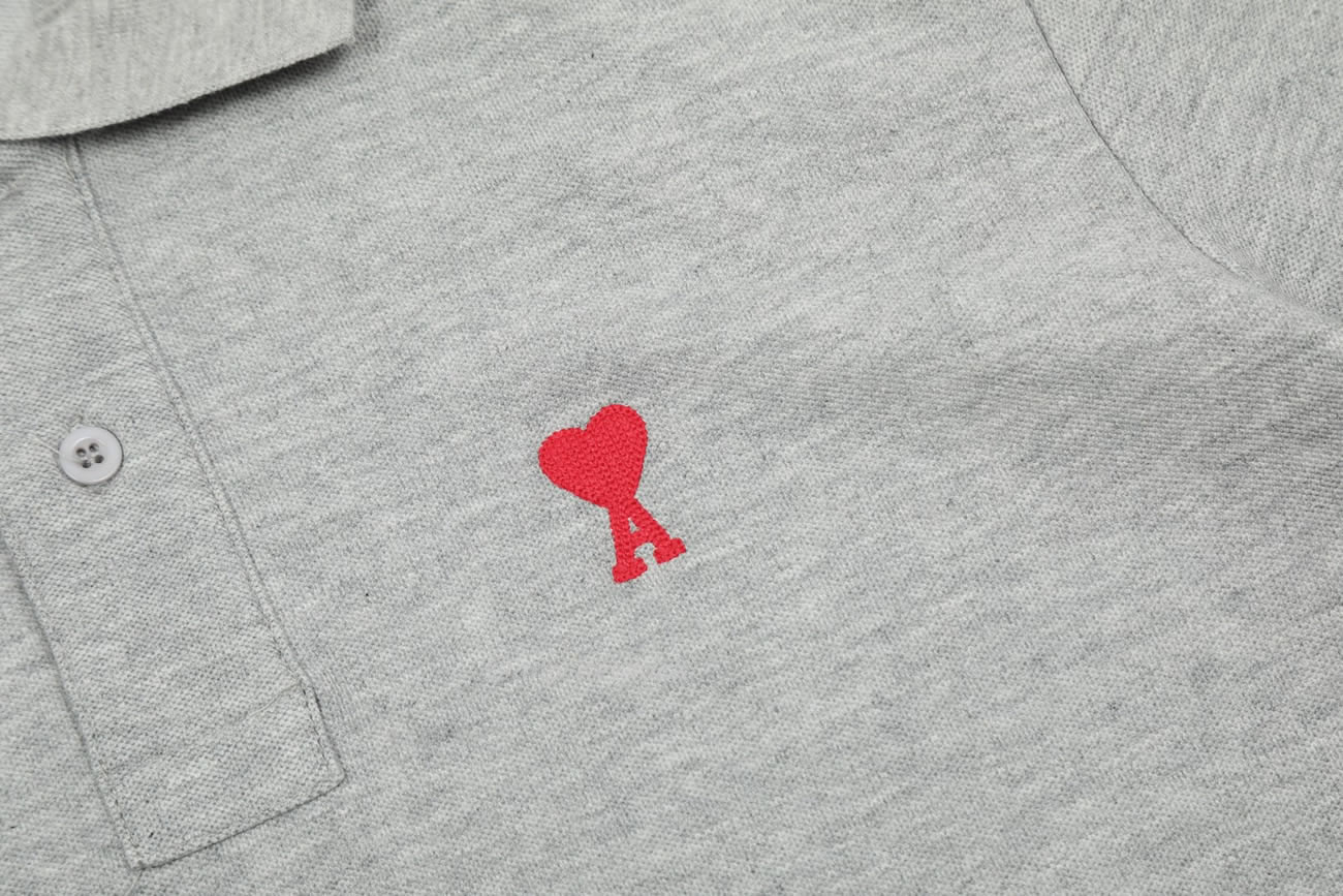 Ami Paris De Coeur Polo Shirt (10) - newkick.cc